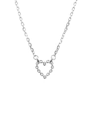 CHAIN HEART NECKLACE