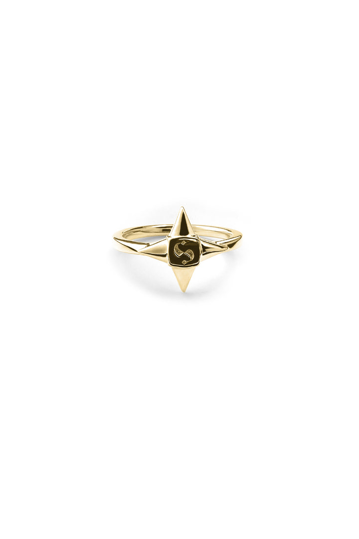 STAR SHOCK RING - GOLD PLATED