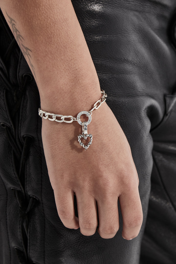 BARB HEART CHARM