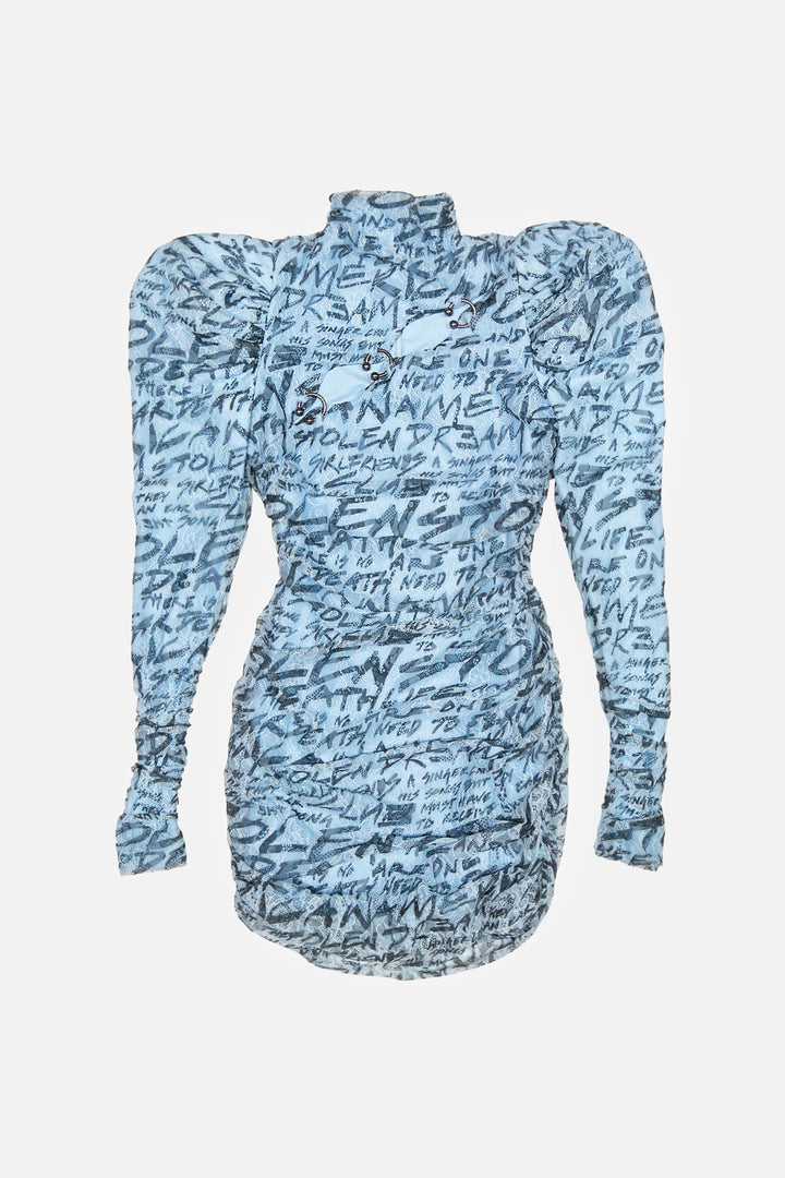 PIERCED QUEEN MINI DRESS