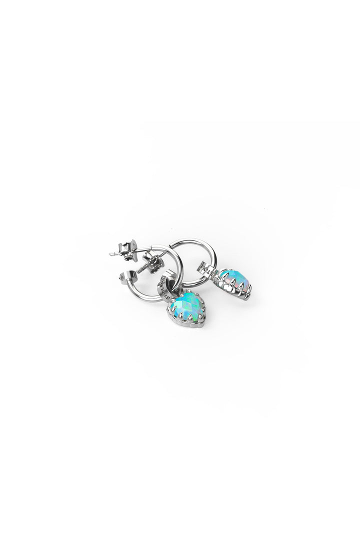LOVE CLAW ANCHOR EARRINGS BELLO OPAL