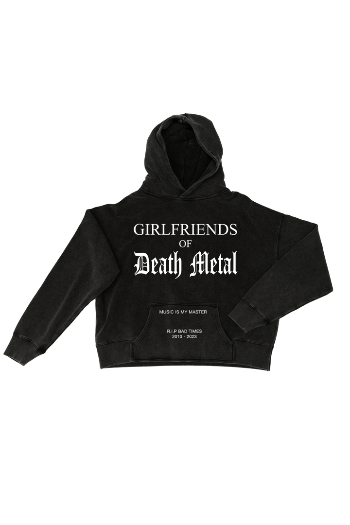 GIRLFRIENDS OF DEATH METAL HOOD