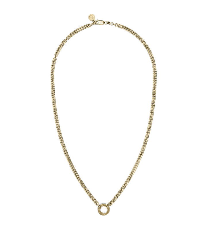 HALO NECKLACE - 9K GOLD
