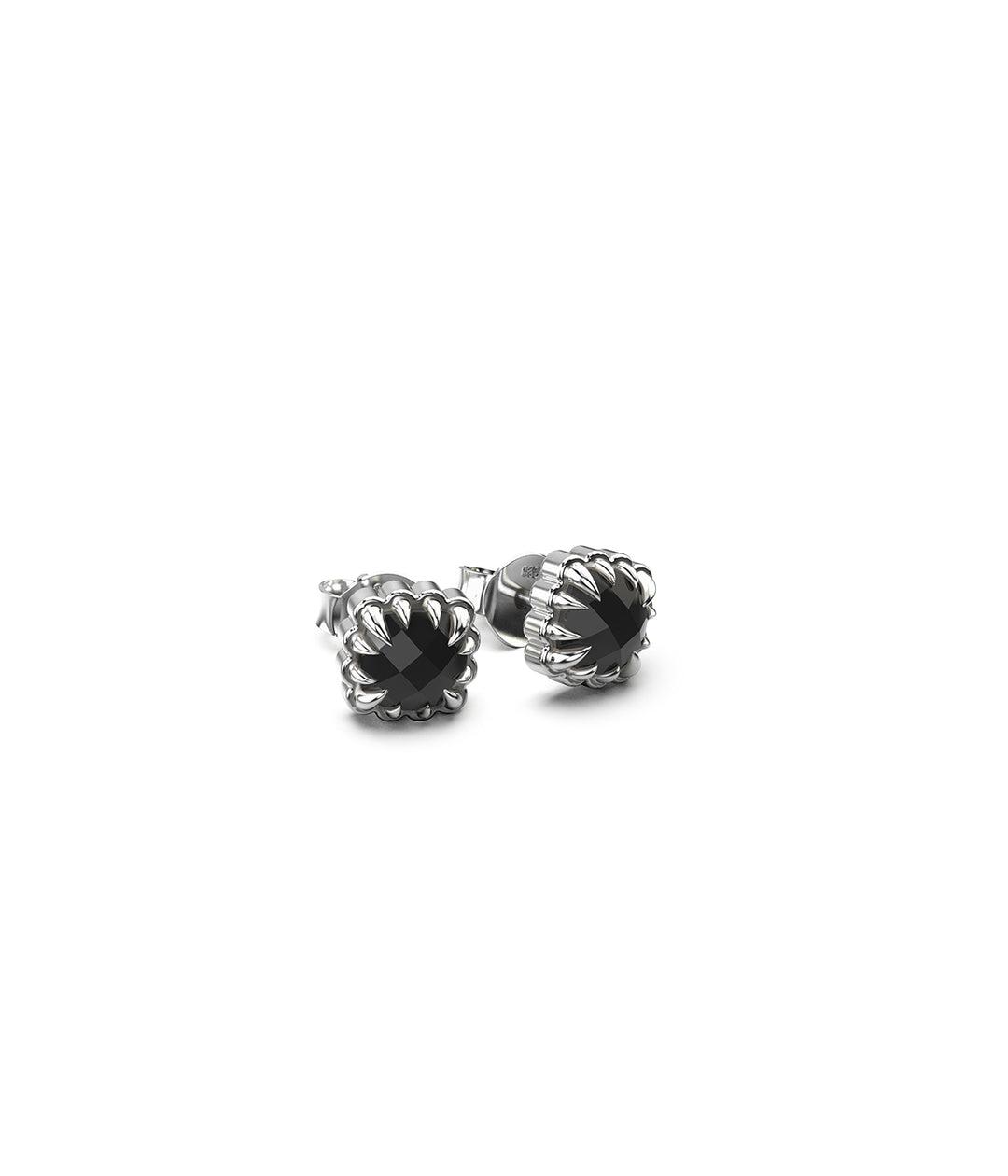 ORIGINAL SETTING - BABY CLAW STUDS - ONYX