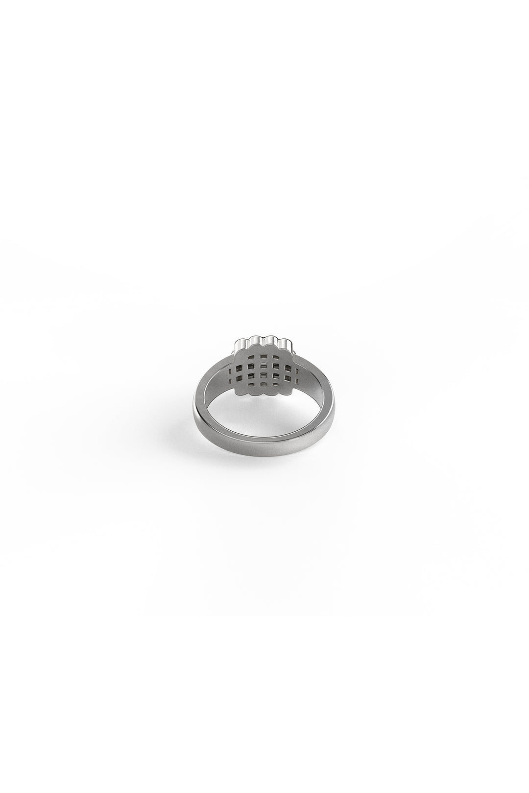 BABY CLAW RING BLUE LACE AGATE