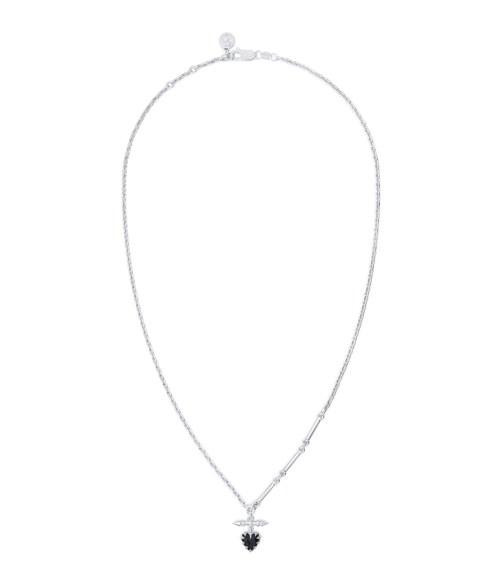 LOVE CLAW FOB NECKLACE - ONYX