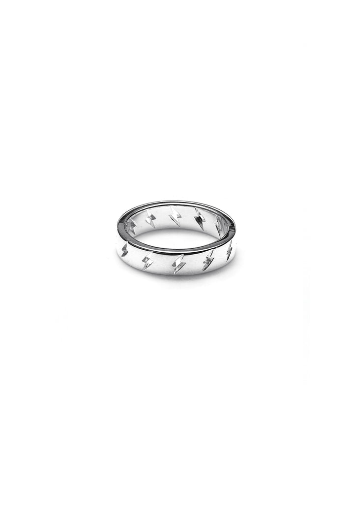 BOLT BAND ETERNITY RING