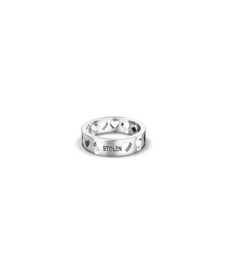 HEARTLESS BAND RING