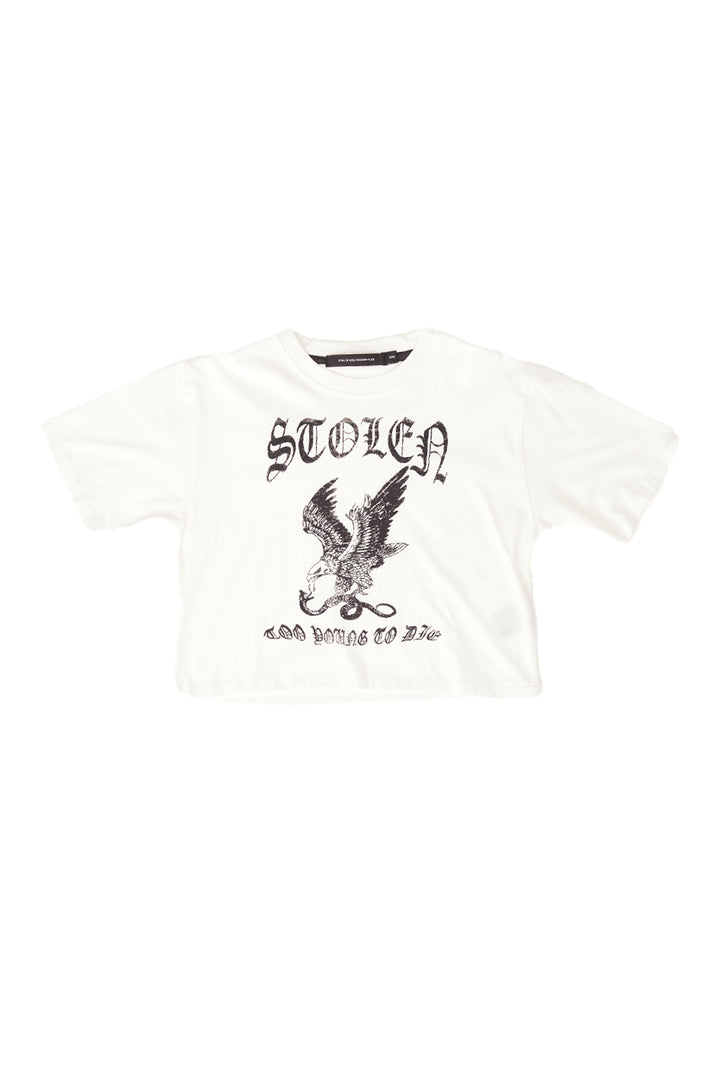 EAGLE STRIKE CROP T-SHIRT