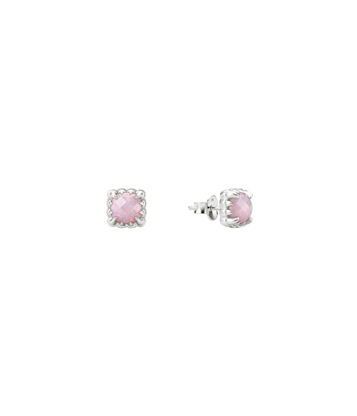 BABY CLAW STUDS - PINK BELLO OPAL