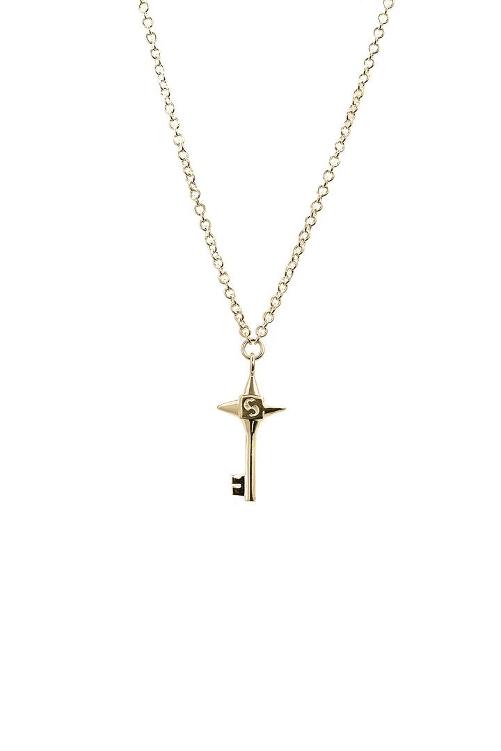 LOVE KEY NECKLACE GOLD PLATED