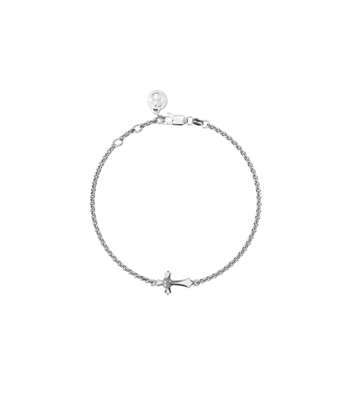 GOTHIC SIDE CROSS BRACELET