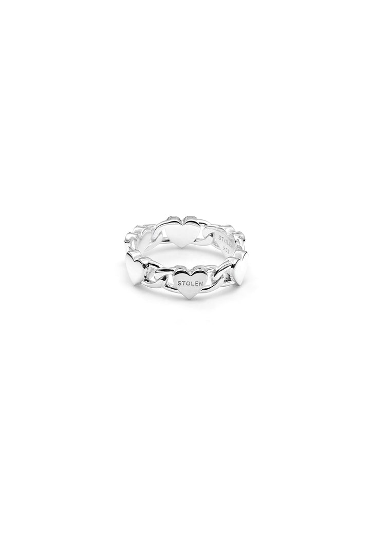 LOVE CHAIN ETERNITY RING