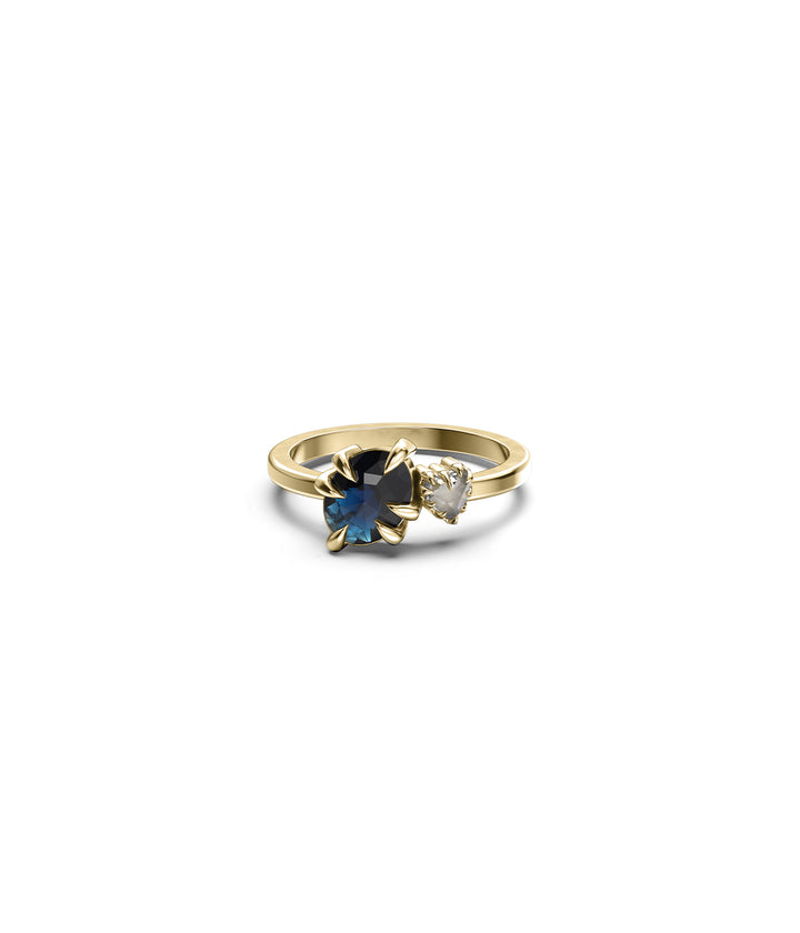 REGAL HARMONY RING - GOLD VERMEIL