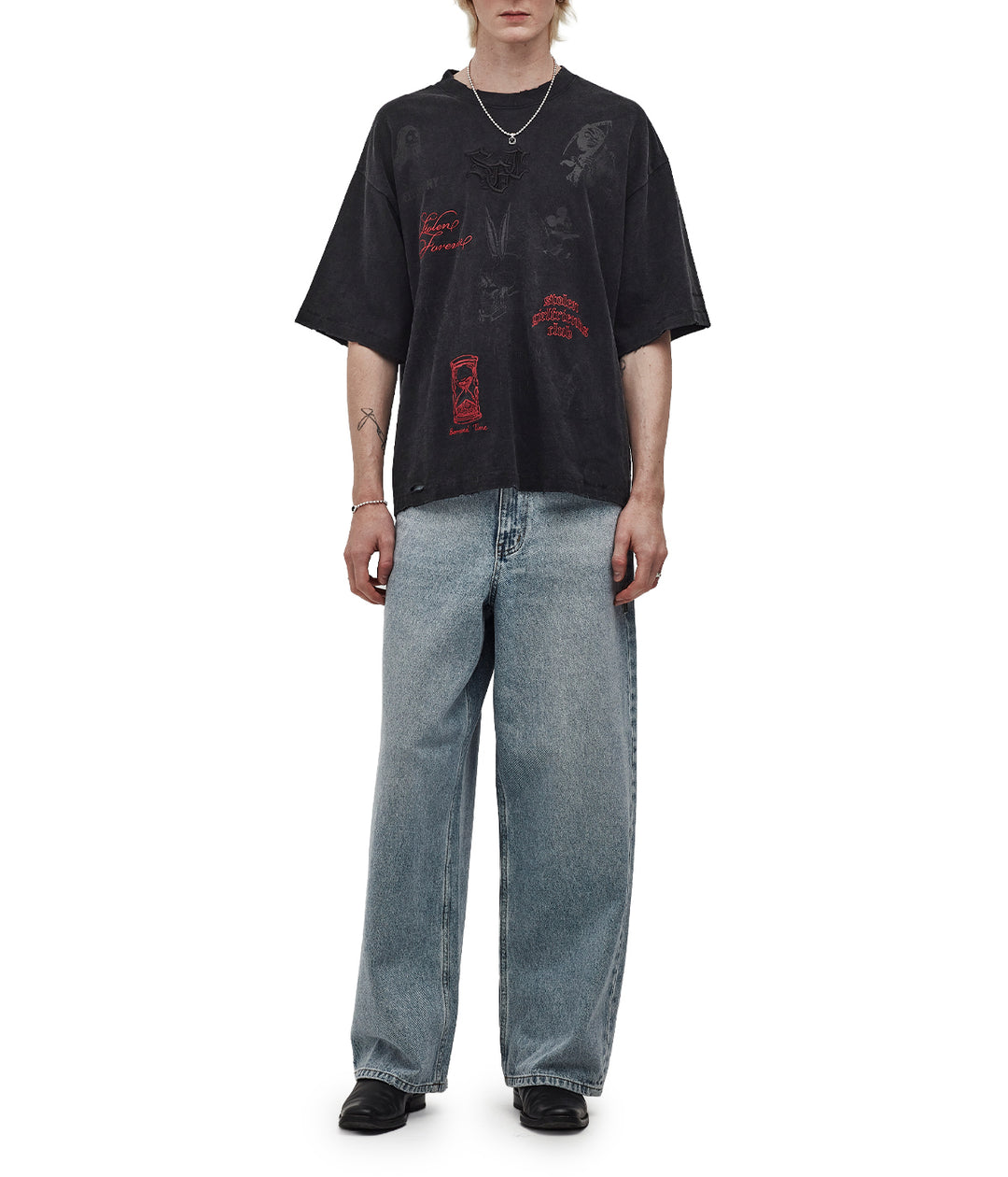 TOUGH STICKER T-SHIRT - RELAXED FIT