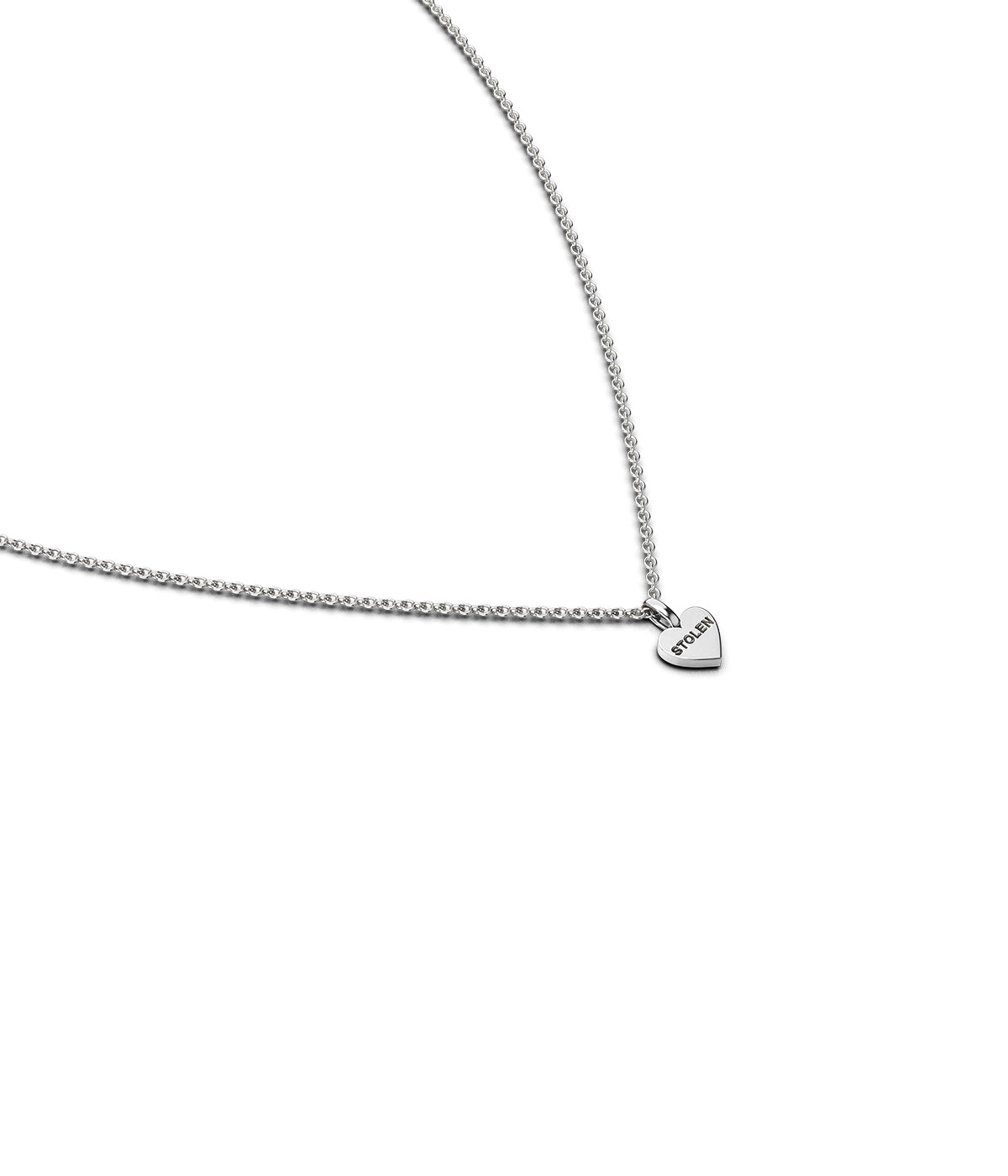 Stolen Girlfriends Club | STOLEN HEART STERLING SILVER NECKLACE