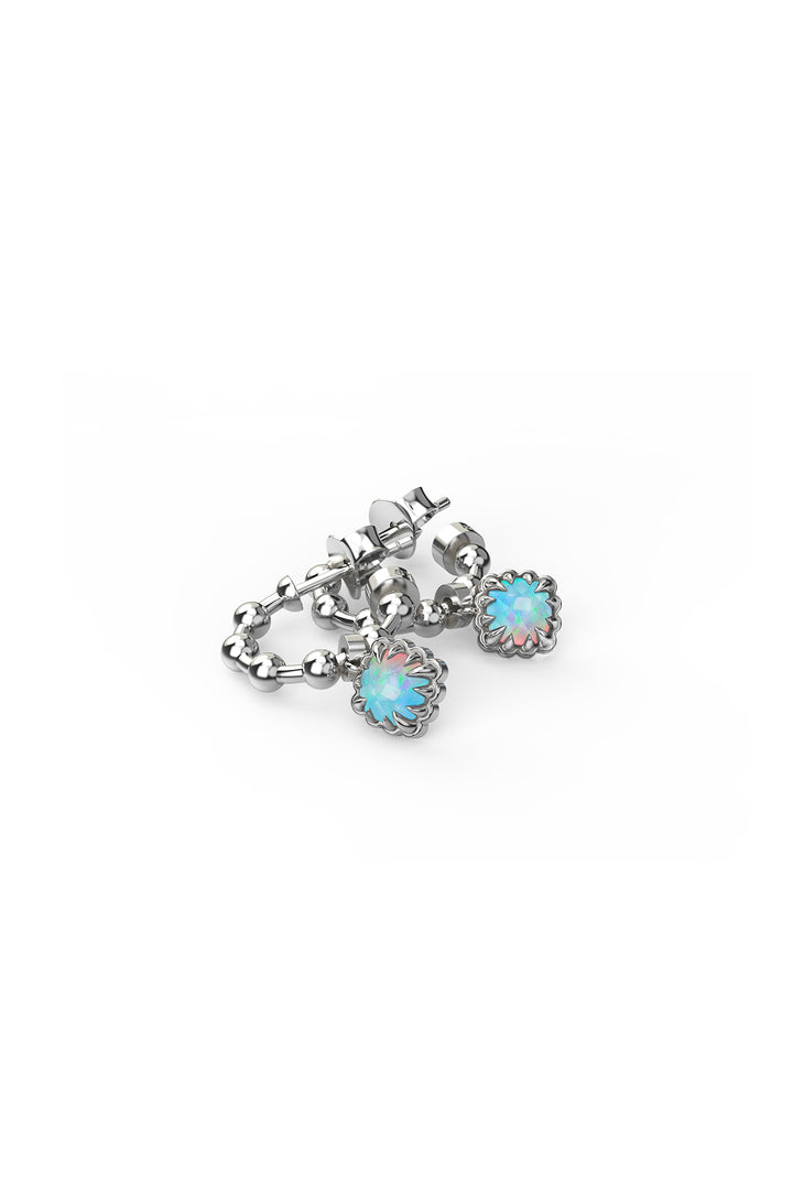 BABY CLAW SLEEPER EARRINGS BELLO OPAL