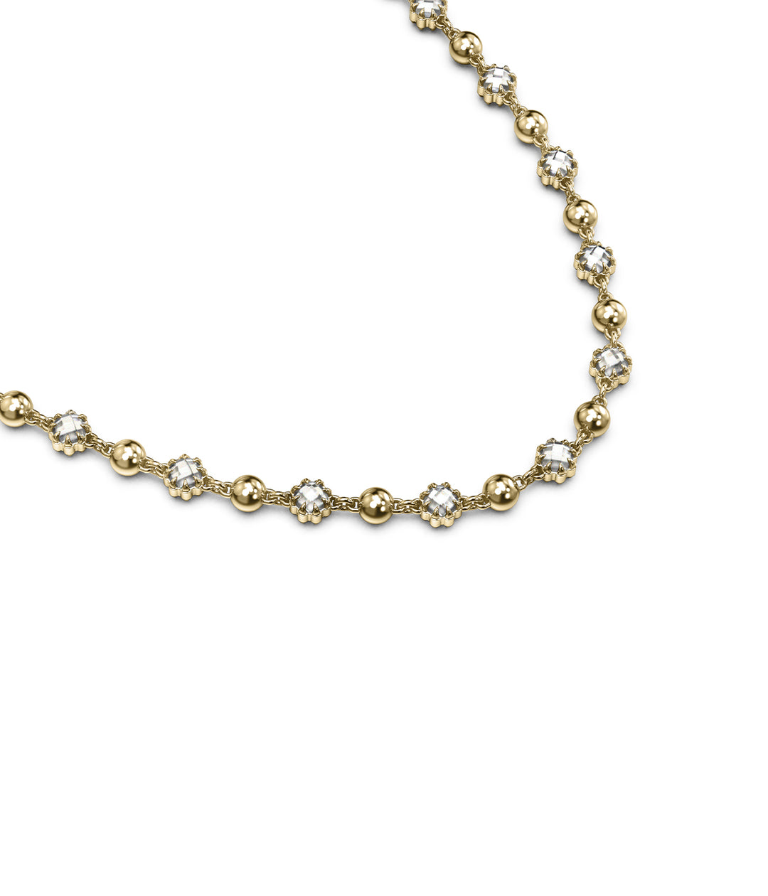 DARKNESS AND LIGHT NECKLACE - GOLD PLATED