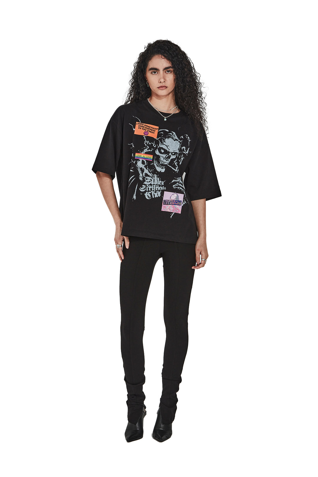 BUMPER STICKER RELAXED T-SHIRT