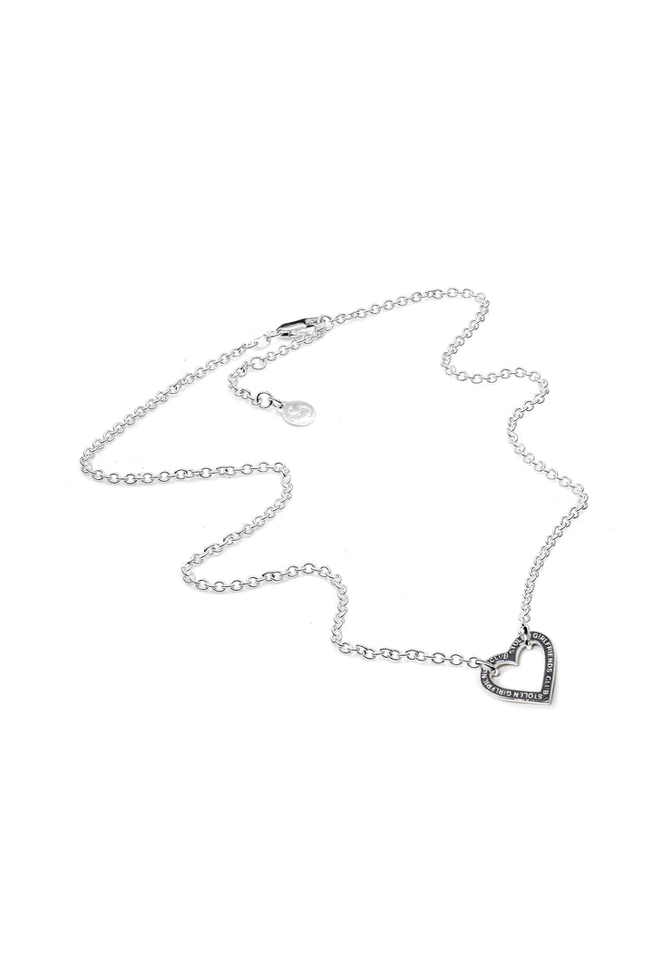 HALO HEART NECKLACE