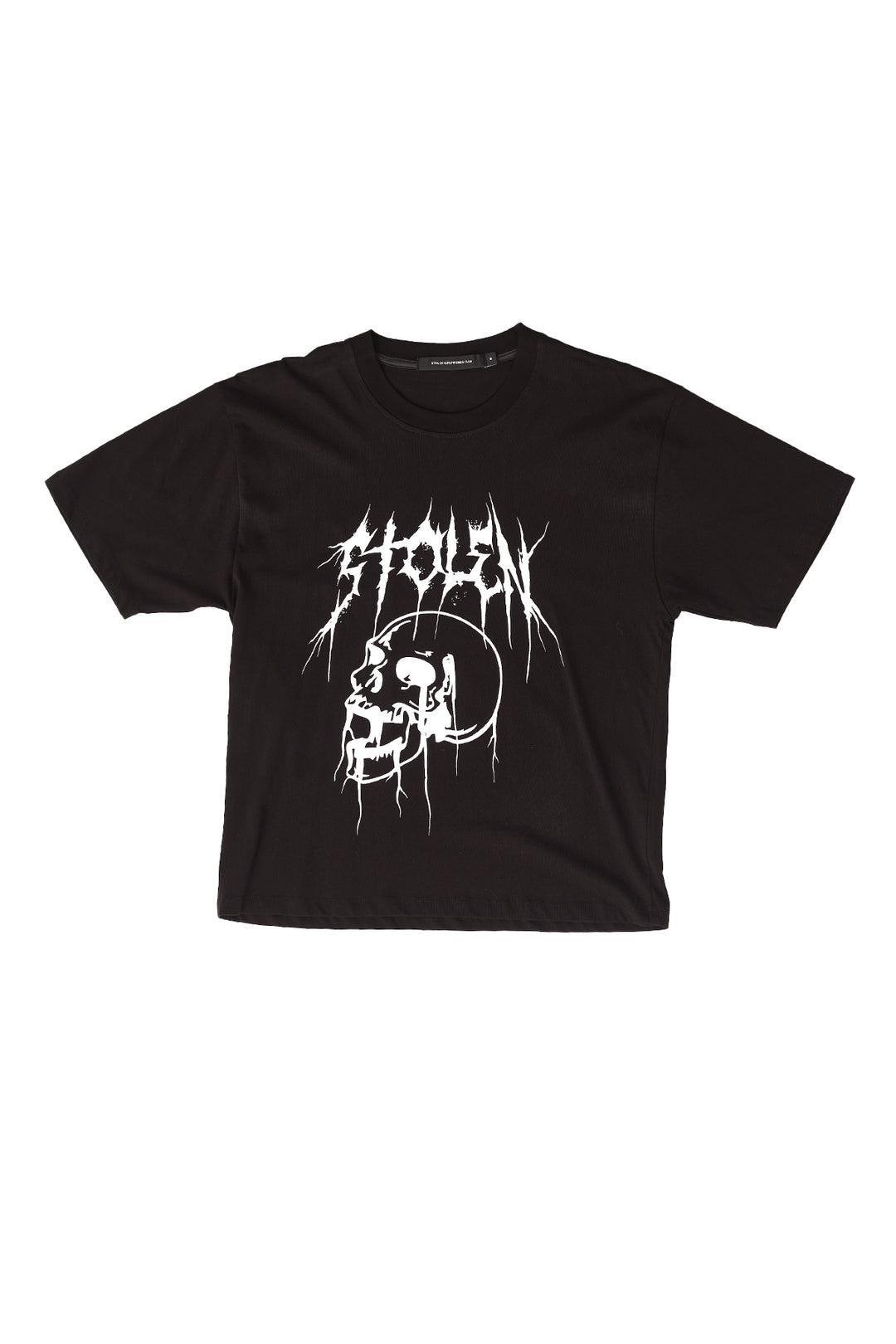 GRAFFITI SKULL RELAXED T-SHIRT