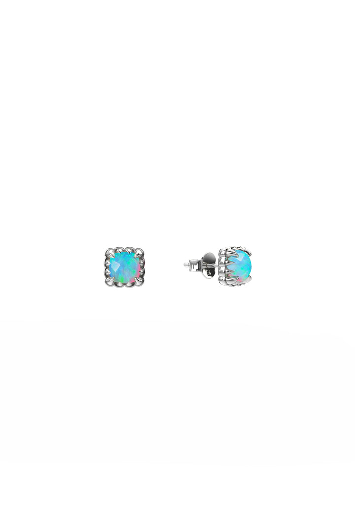 MINI CLAW STUDS BELLO OPAL