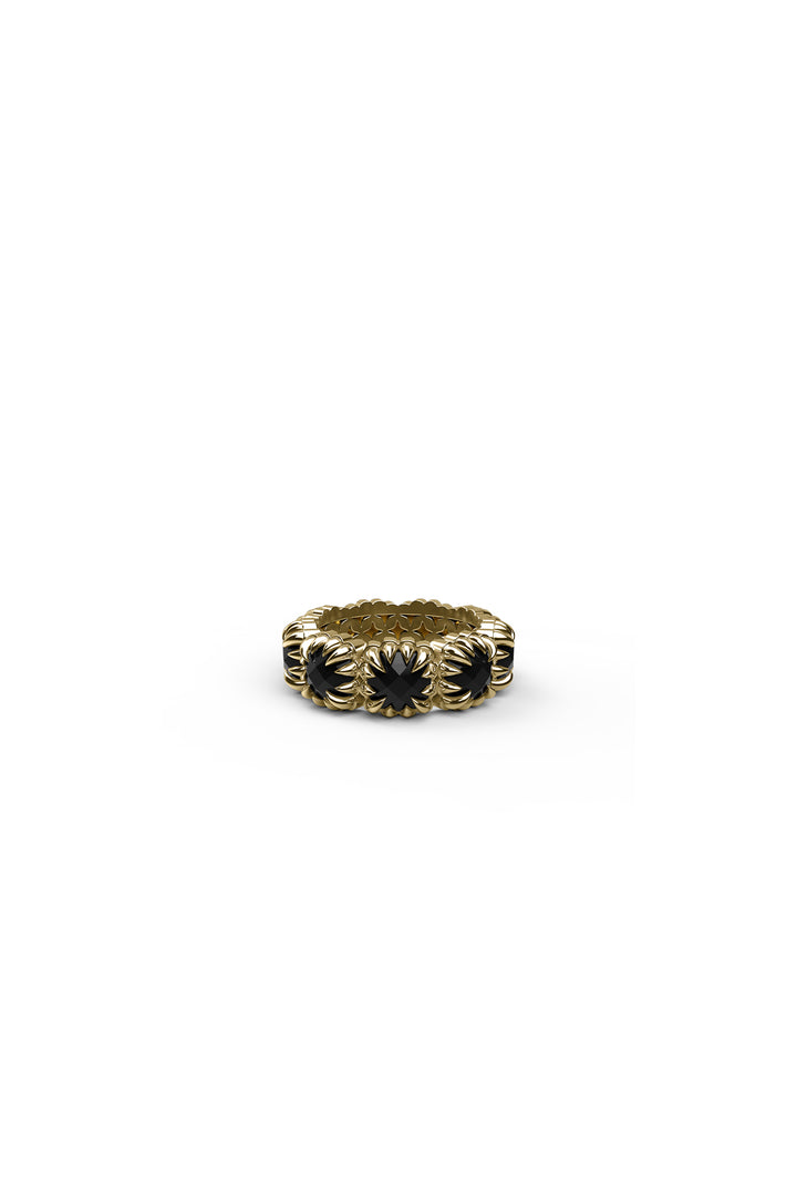 BABY CLAW ETERNITY RING - GOLD PLATED