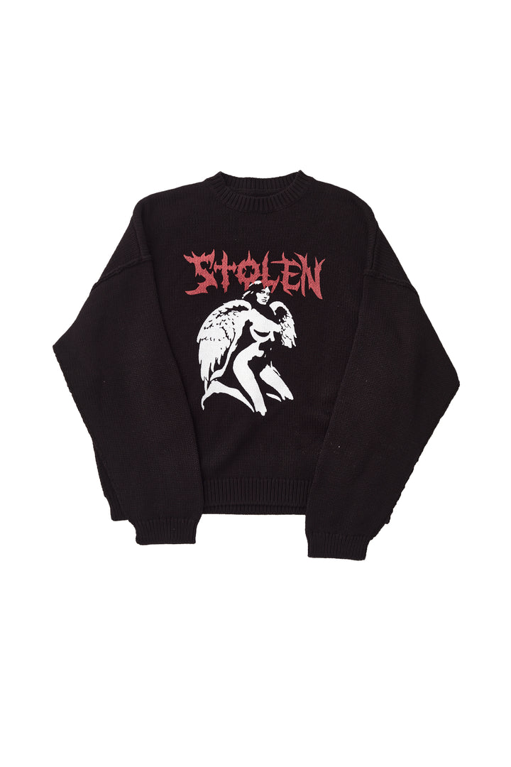 ANGEL MOTHER KNIT CREW
