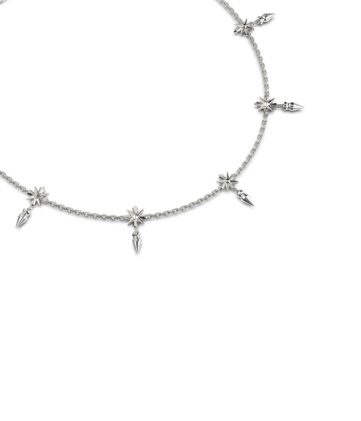 MIDNIGHT CROSS NECKLACE