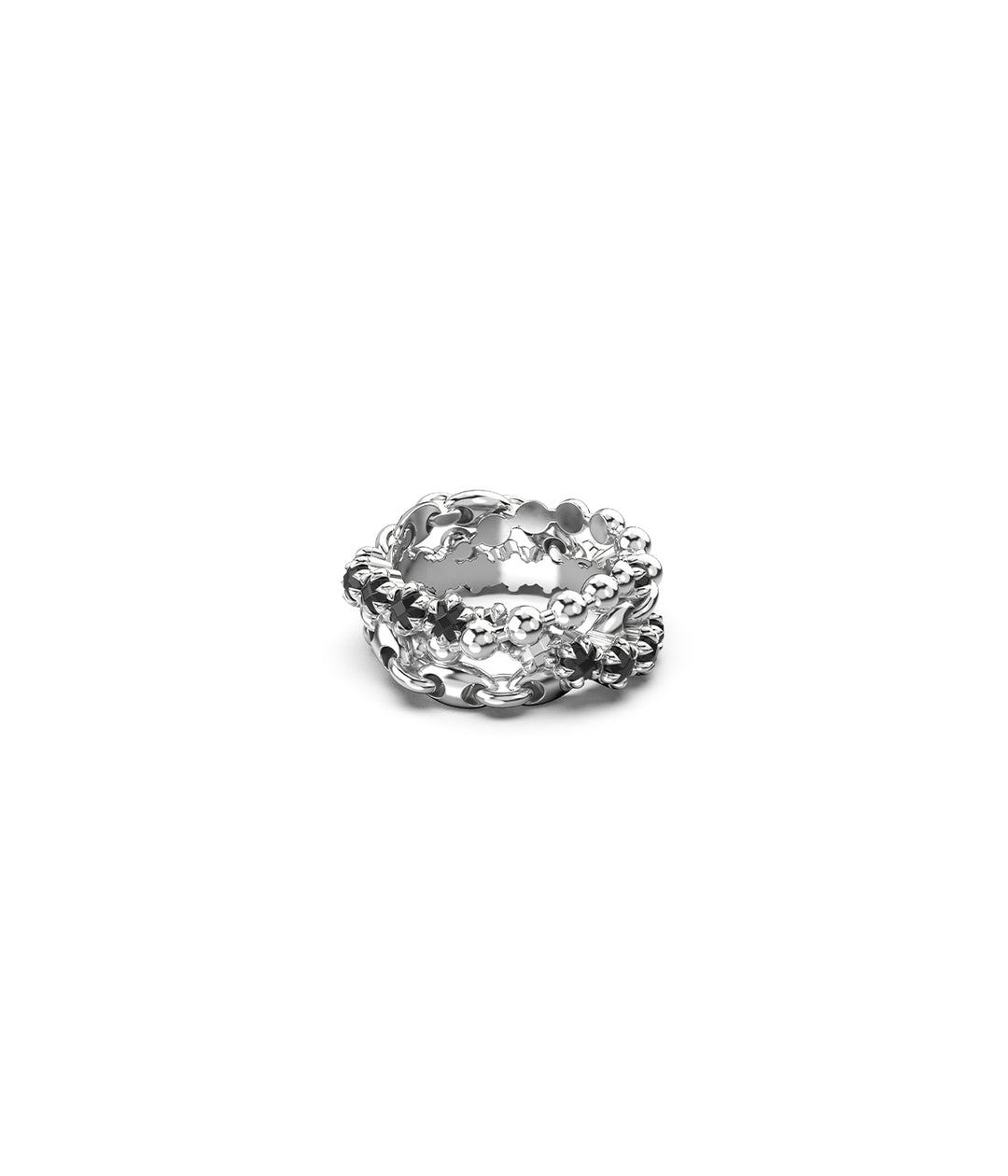 TWISTED CHAOS RING - ONYX