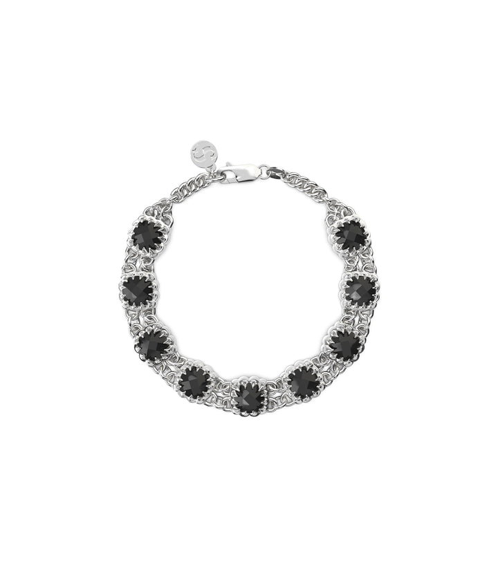 LOVE CLAW ETERNITY BRACELET ONYX