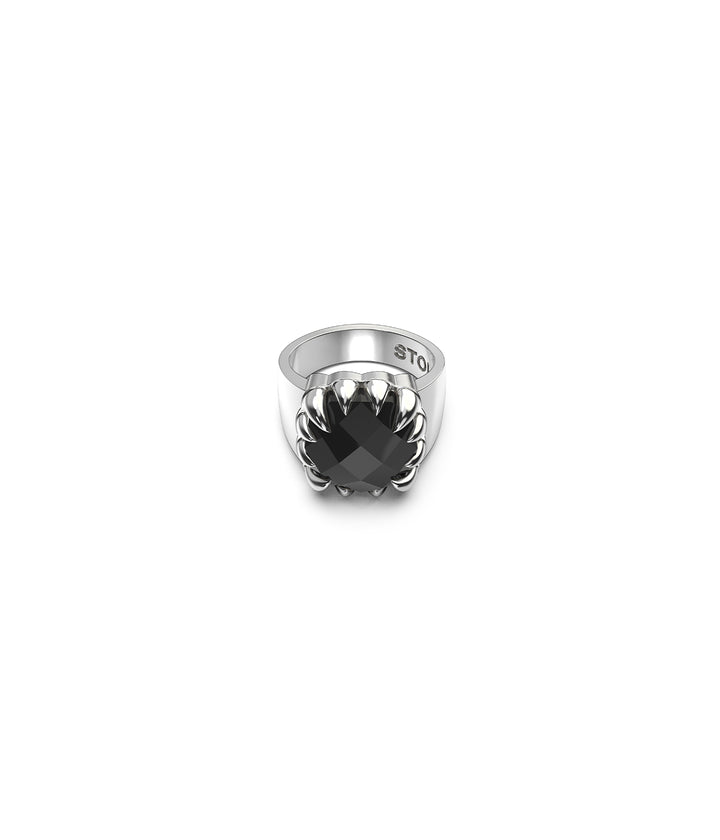 CLAW RING ONYX