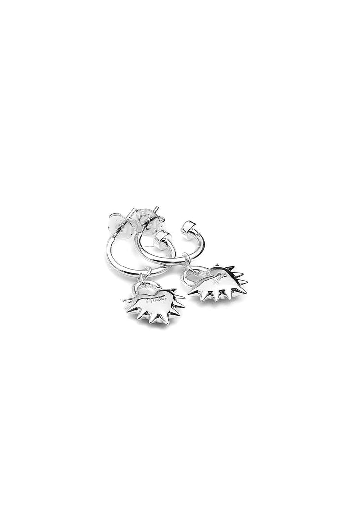 LOVE LOCKET ANCHOR EARRINGS