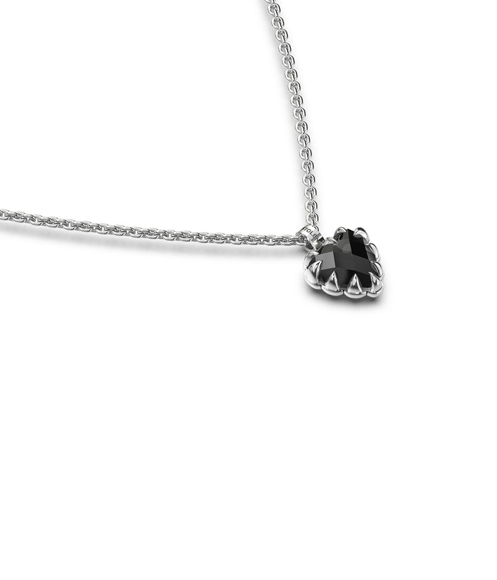 LOVE CLAW NECKLACE ONYX