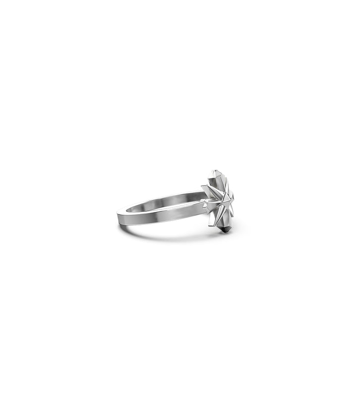 MIDNIGHT CROSS RING