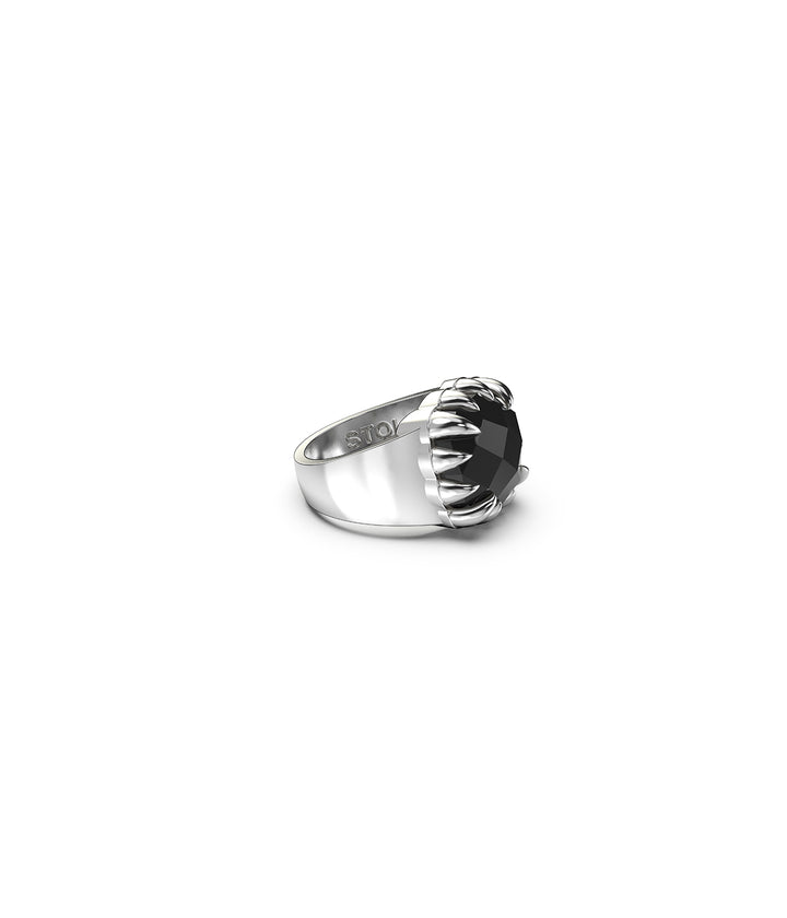 CLAW RING ONYX