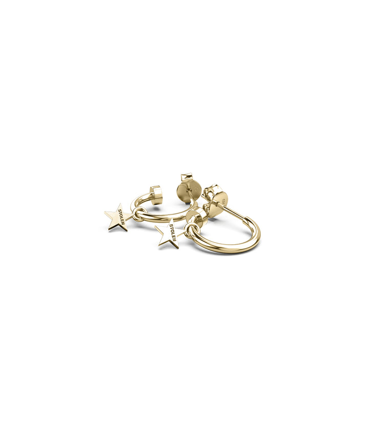STOLEN STAR ANCHOR SLEEPER - GOLD PLATED
