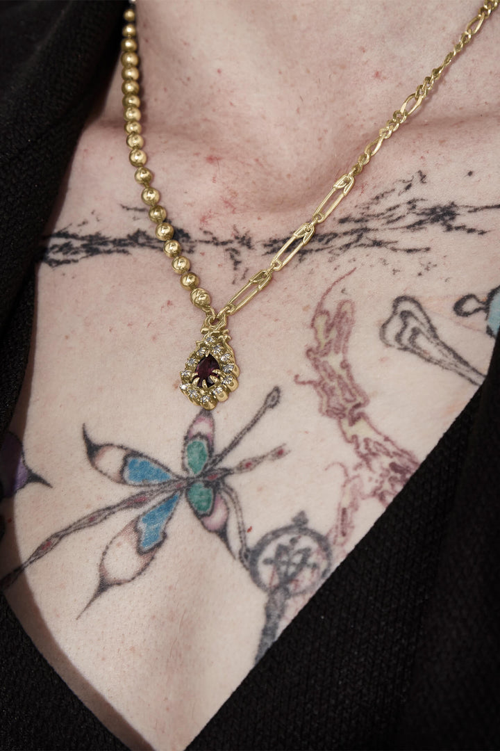 REGAL CHAOS NECKLACE - GOLD PLATED