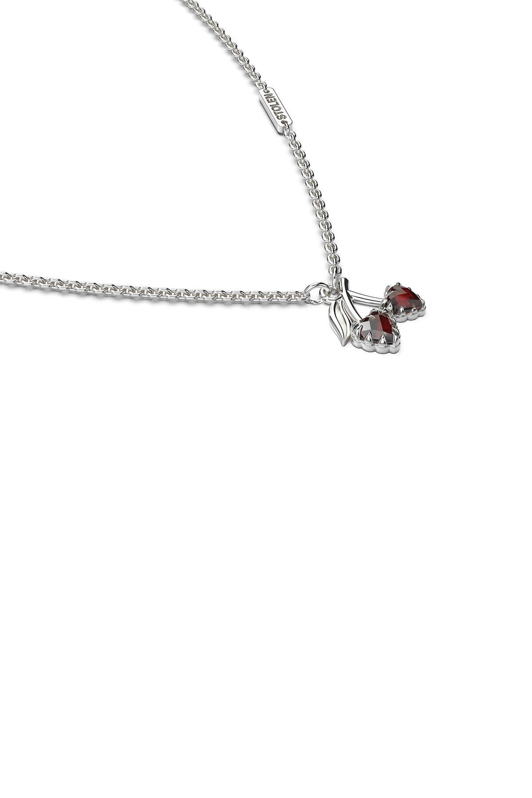 LOVE CLAW CHERRY NECKLACE