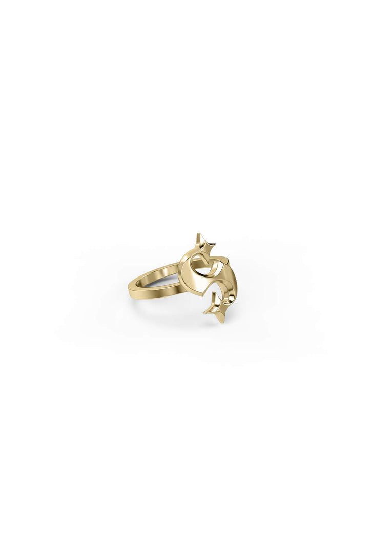 HIDDEN HEARTS RING - GOLD PLATED