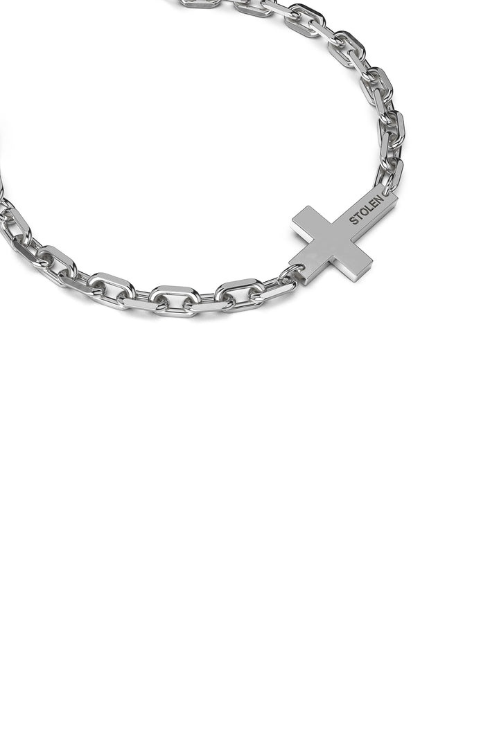 FALLING CROSS BRACELET