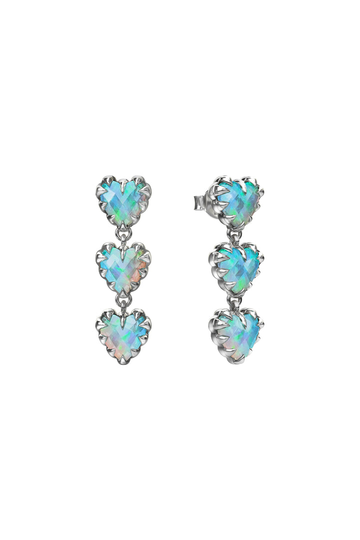 LOVE CLAW DROP EARRING BELLO OPAL