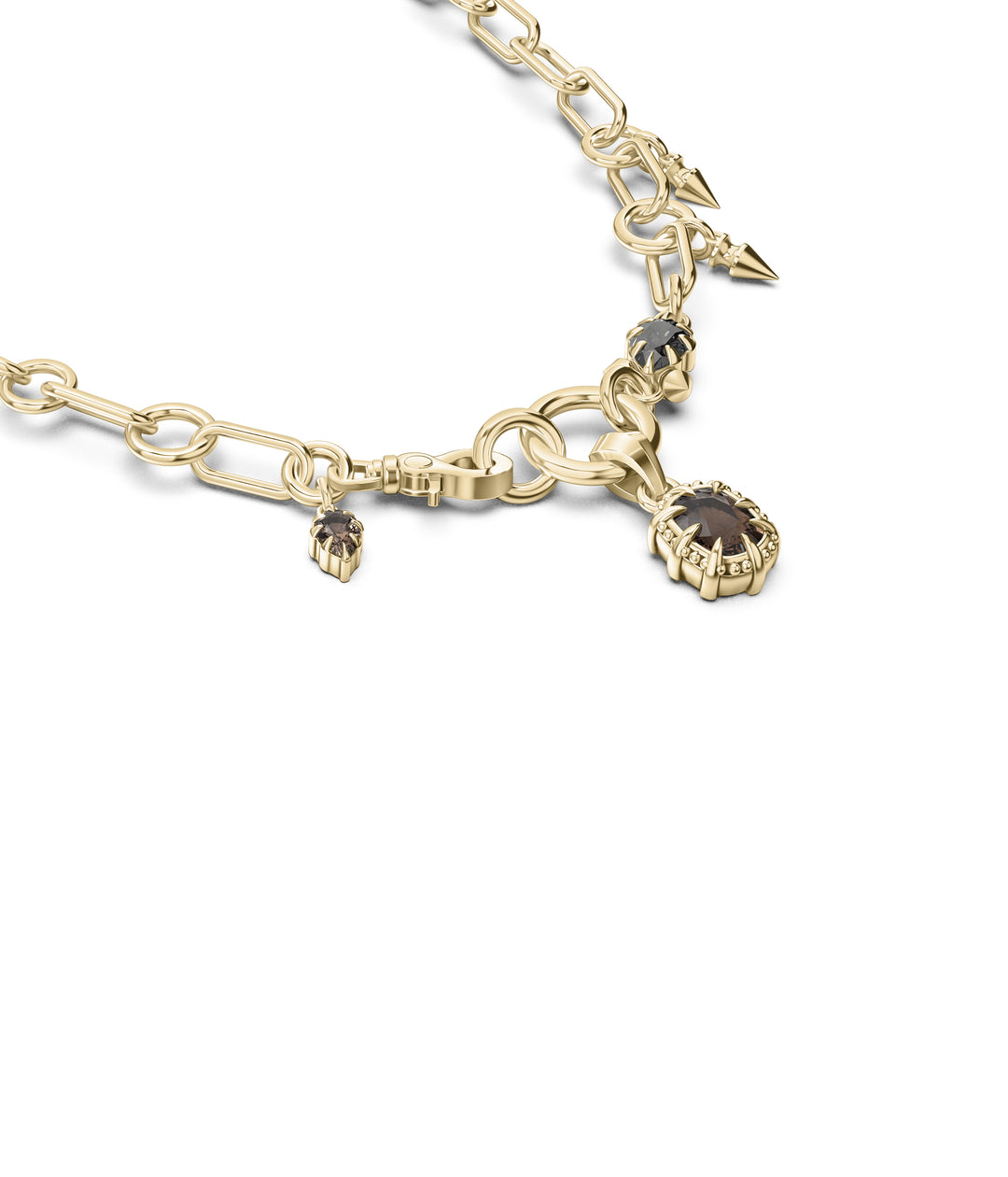 DAHLIA'S EMBRACE COCKTAIL CHOKER - 18K GOLD PLATED