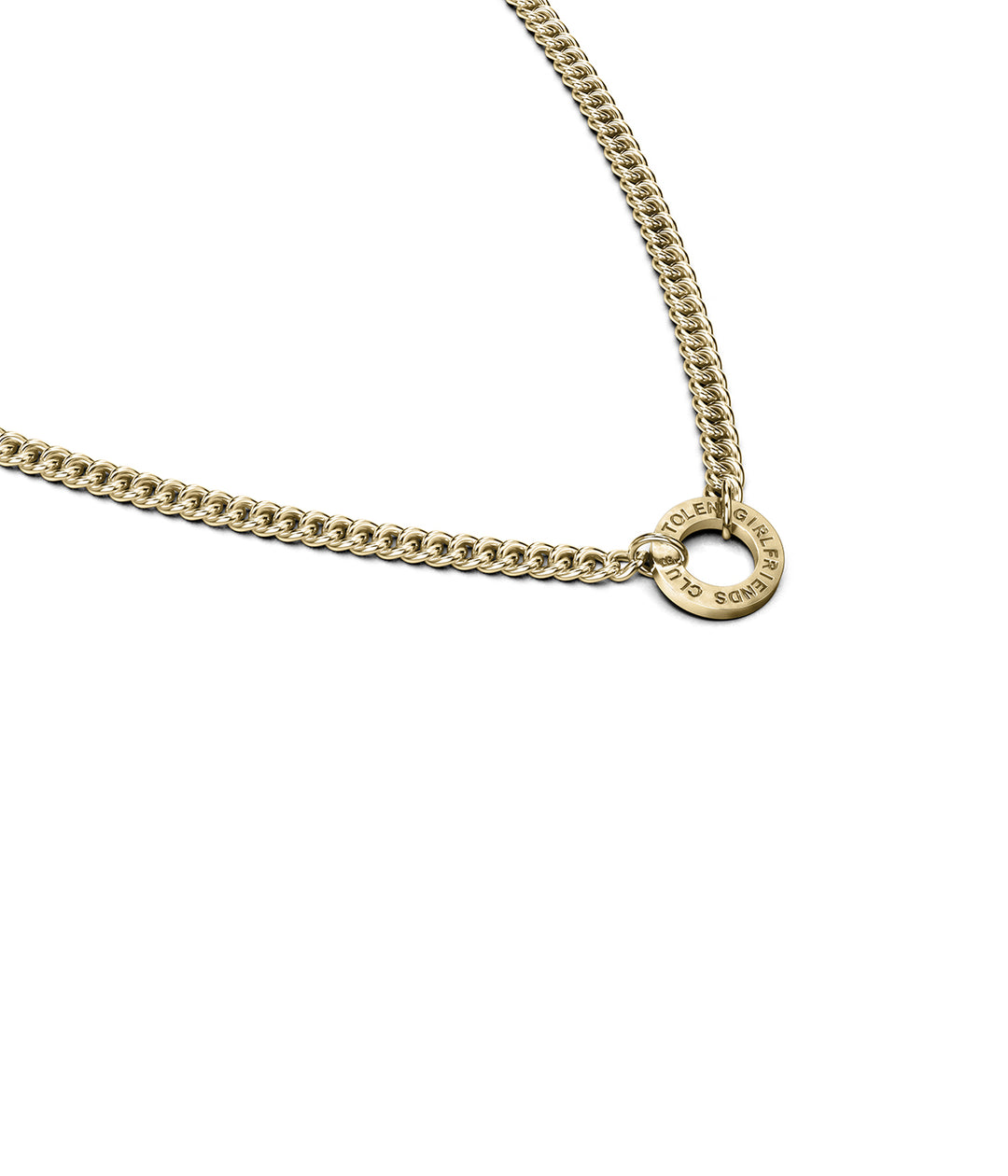HALO NECKLACE - GOLD PLATED