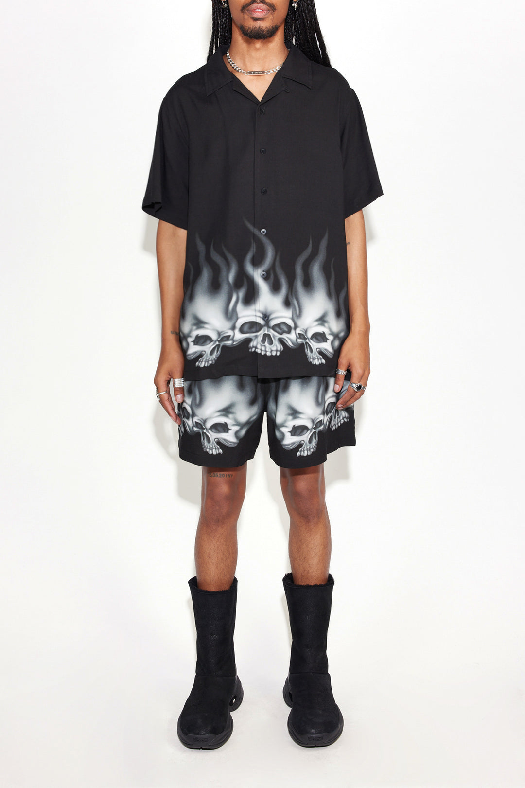 SMOKING SKULLS SHIRT