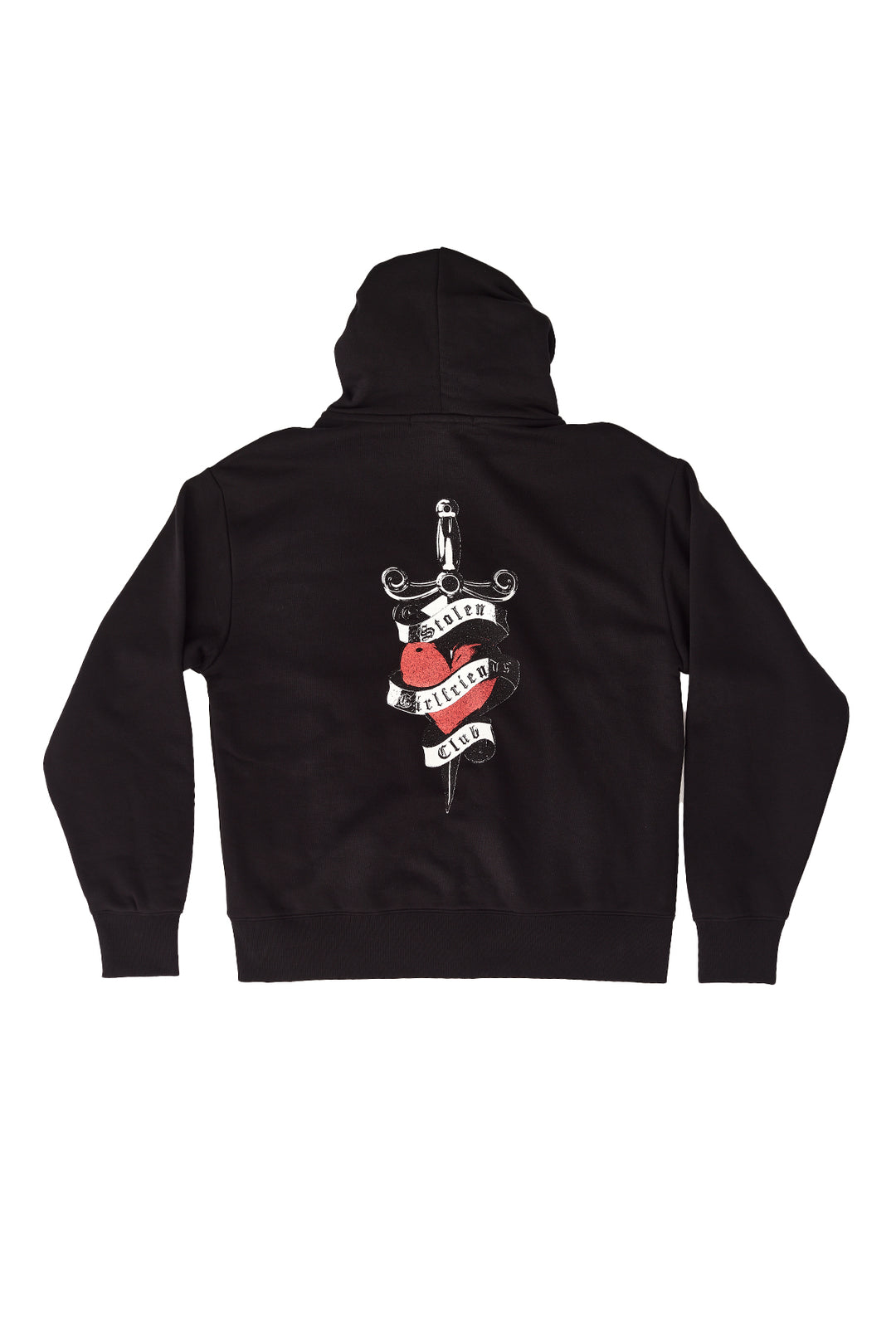 HEART DAGGER ZIP HOOD
