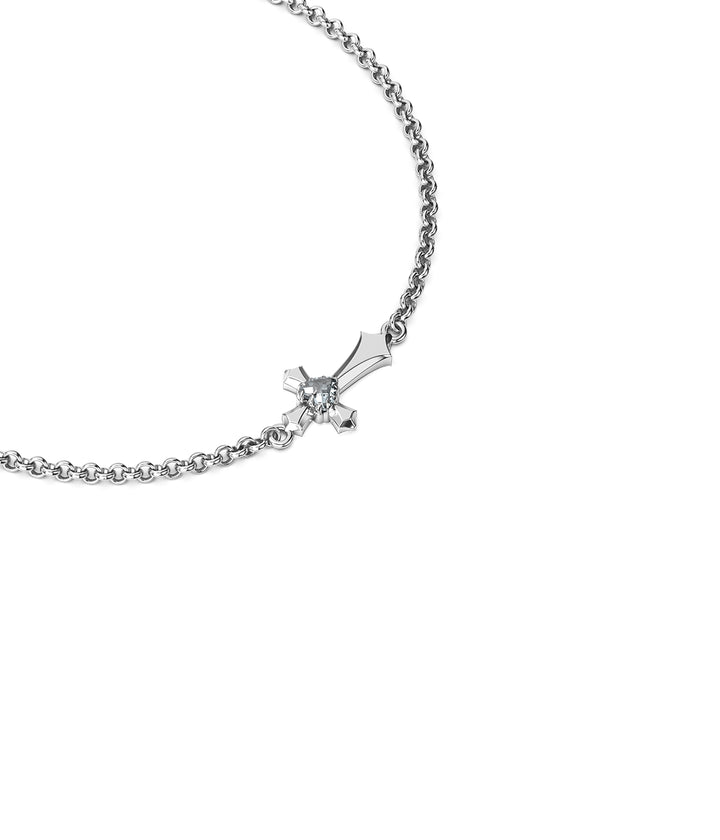 GOTHIC SIDE CROSS BRACELET