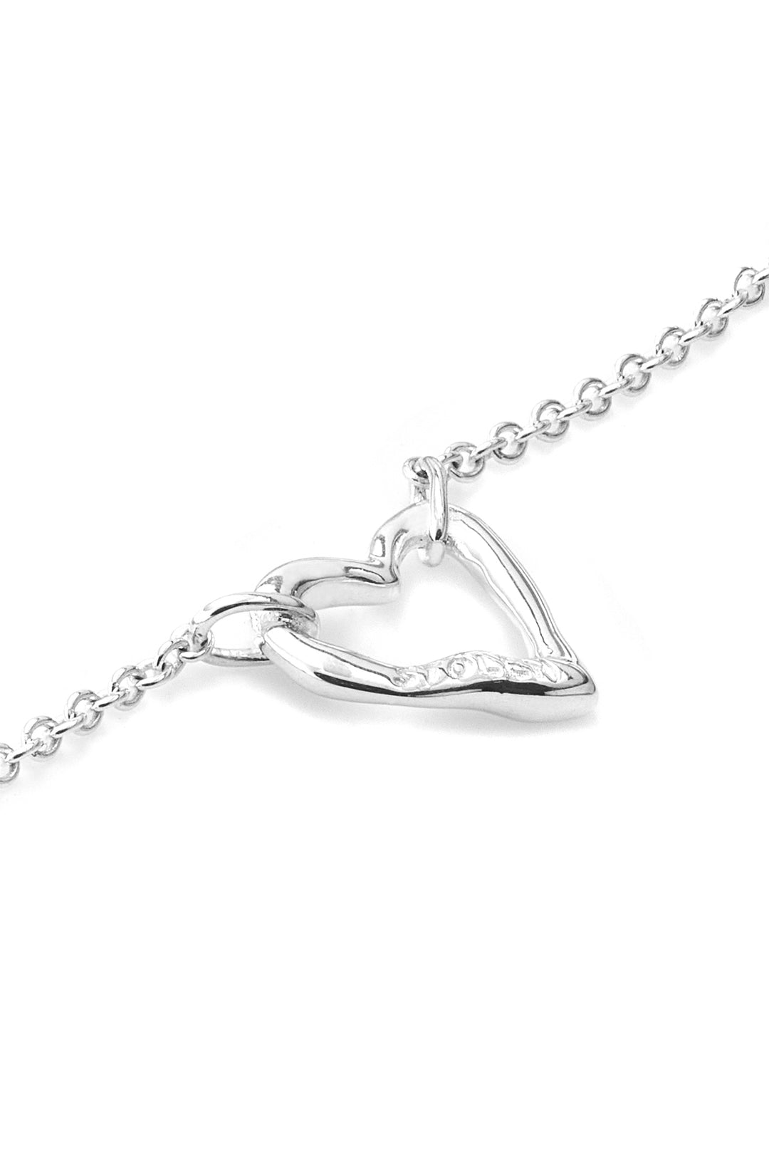 MINI MELTED HEART NECKLACE