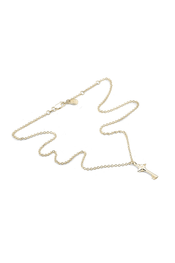 LOVE KEY NECKLACE GOLD PLATED