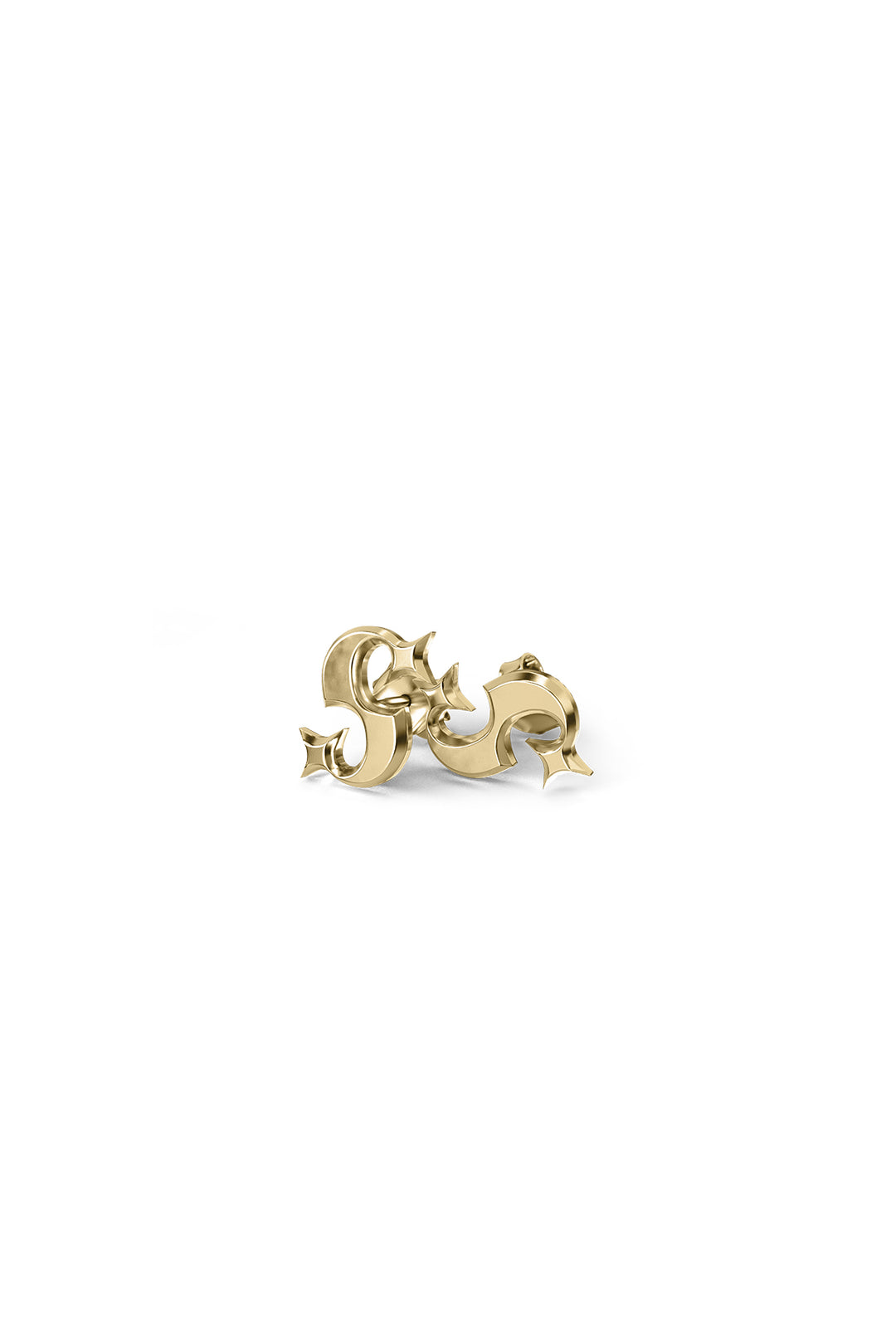 HIDDEN HEARTS EARRINGS - GOLD PLATED